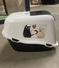 HKM-7772477 Cat Toilet – Innovative Litter Box for Easy Clean-Up and Odor Control