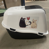 HKM-7772477 Cat Toilet – Innovative Litter Box for Easy Clean-Up and Odor Control