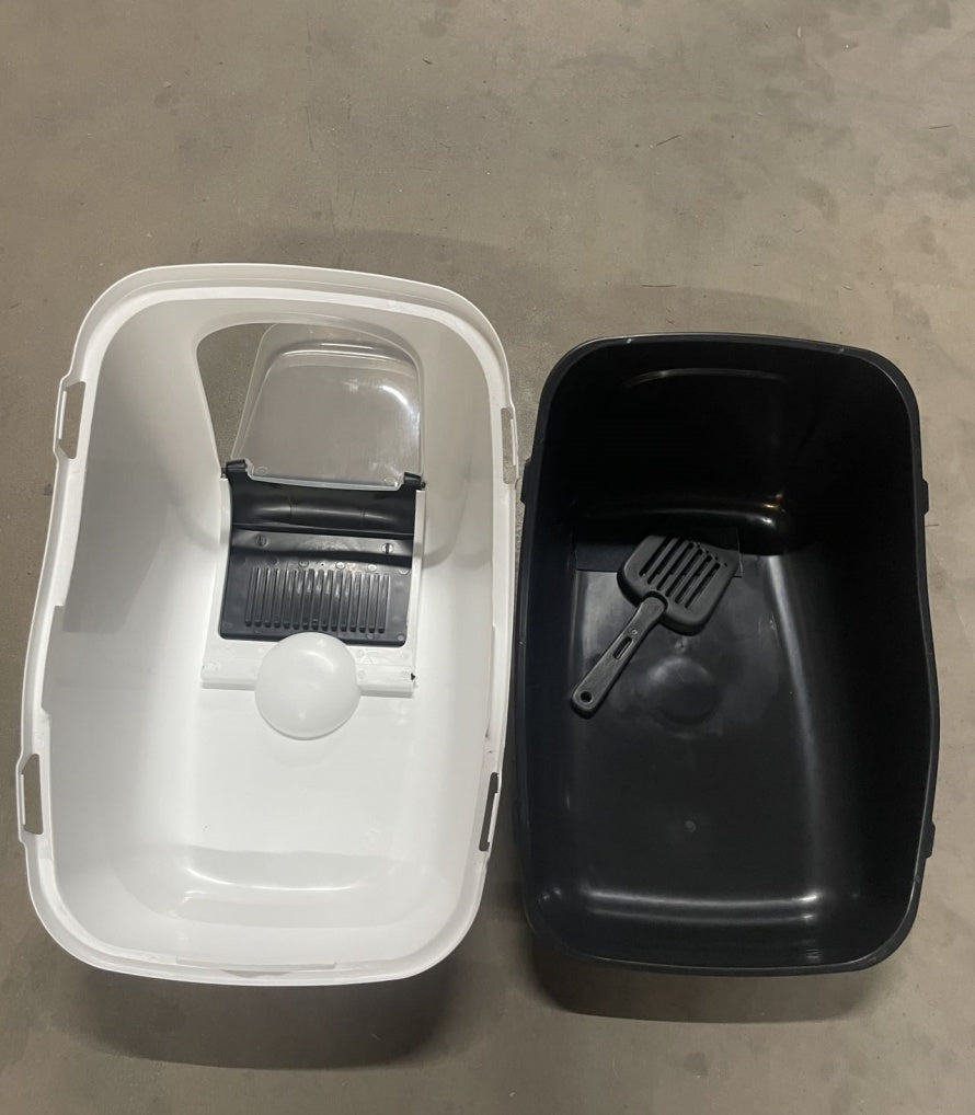 HKM-7772477 Cat Toilet – Innovative Litter Box for Easy Clean-Up and Odor Control