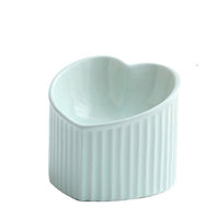 HKM-7772989 Ceramic Pet Bowl with Inclined Design for Healthier Feeding, Dishwasher & Microwave Safe
