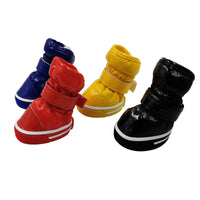 HKM-7773629 Waterproof Cotton Dog Boots for Winter - Non-Slip, Warm, and Wear-Resistant Footwear