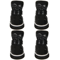 HKM-7773629 Waterproof Cotton Dog Boots for Winter - Non-Slip, Warm, and Wear-Resistant Footwear
