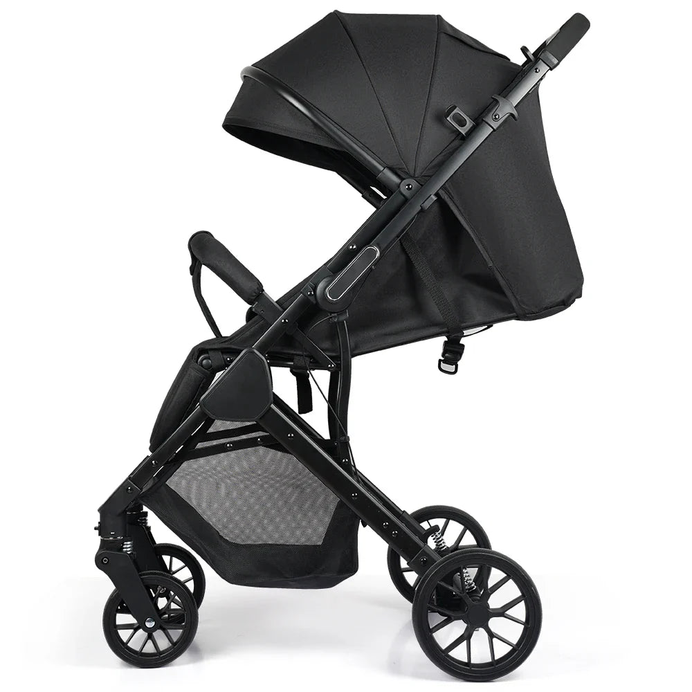 HKM-777363 Lightweight Foldable 3-in-1 Luxury Baby Stroller Pushchair for Infant Carriage