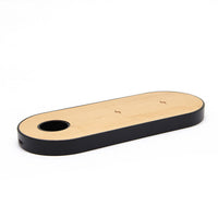 HKM-777363 Natural Bamboo and Wood Wireless Charger with Exquisite Design