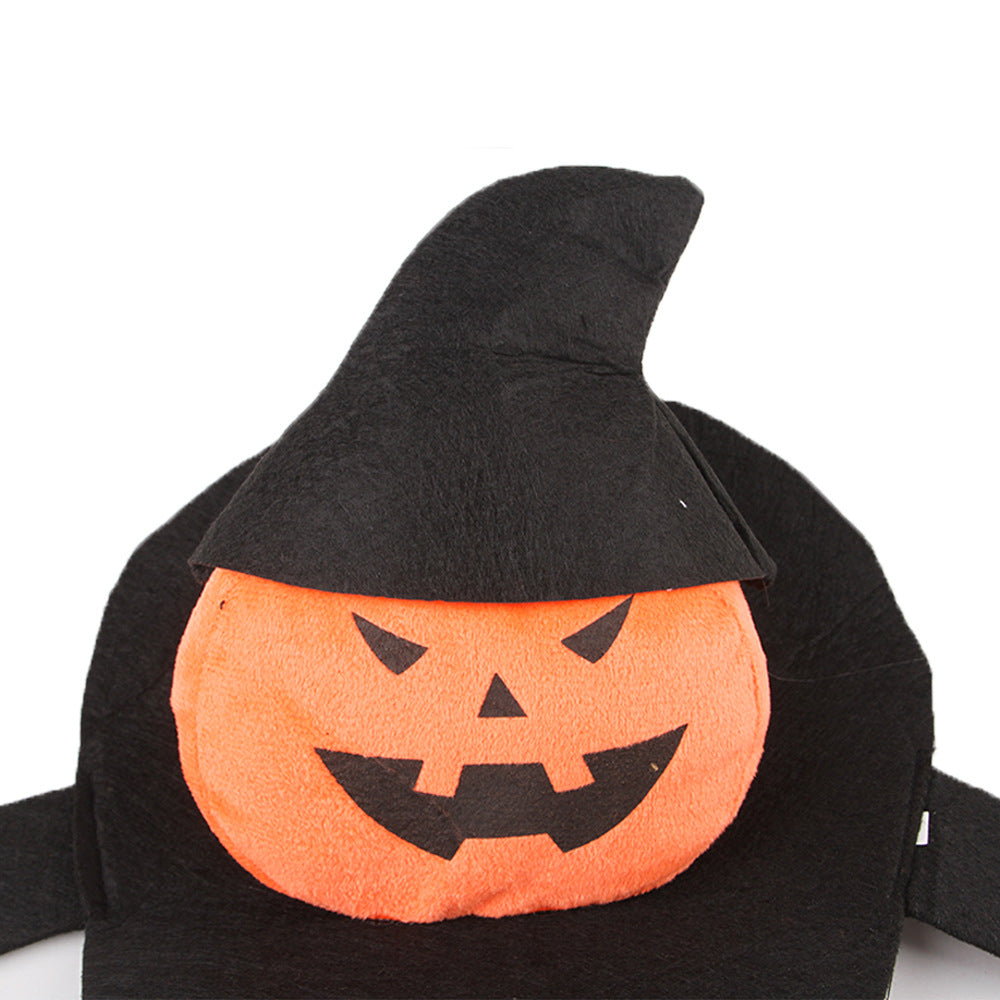 HKM-7775165 Costume for Pets: Ghost and Pumpkin Ghost Styles in Sizes S, M, L, XL