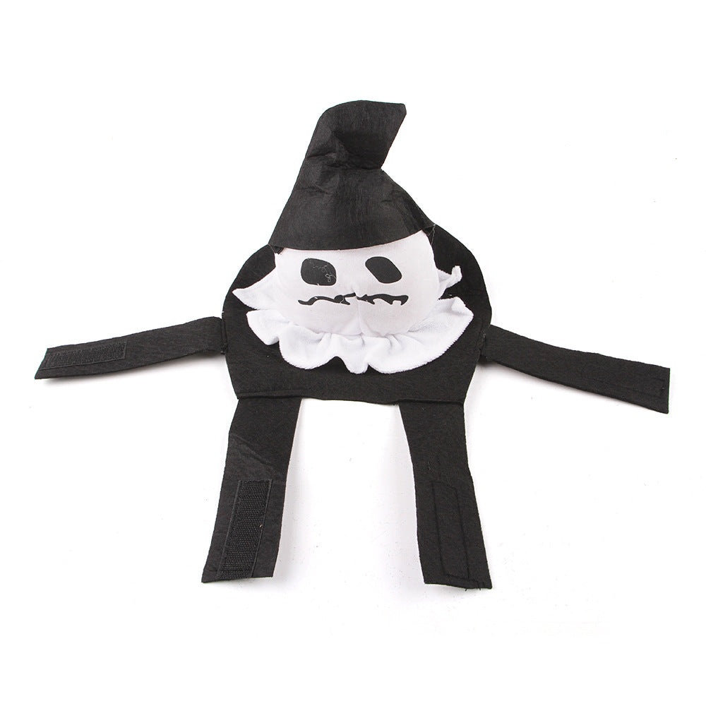 HKM-7775165 Costume for Pets: Ghost and Pumpkin Ghost Styles in Sizes S, M, L, XL