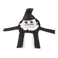 HKM-7775165 Costume for Pets: Ghost and Pumpkin Ghost Styles in Sizes S, M, L, XL
