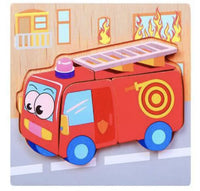 HKM-777619 Wooden Animal Puzzle Toy for Toddlers Age 1-3 - Educational and Interactive Learning Game