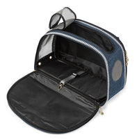 HKM-7779005 Portable Japanese Style Pet Diaper Bag - Denim, Cartoon Pattern, Medium Hard, 43cm x 20cm x 30cm