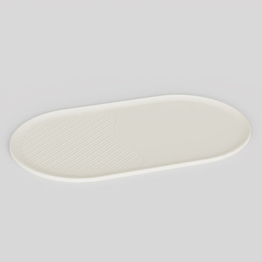 HKM-778003 Stainless Steel Cat Food Bowl with Silicone Waterproof Non-Slip Mat