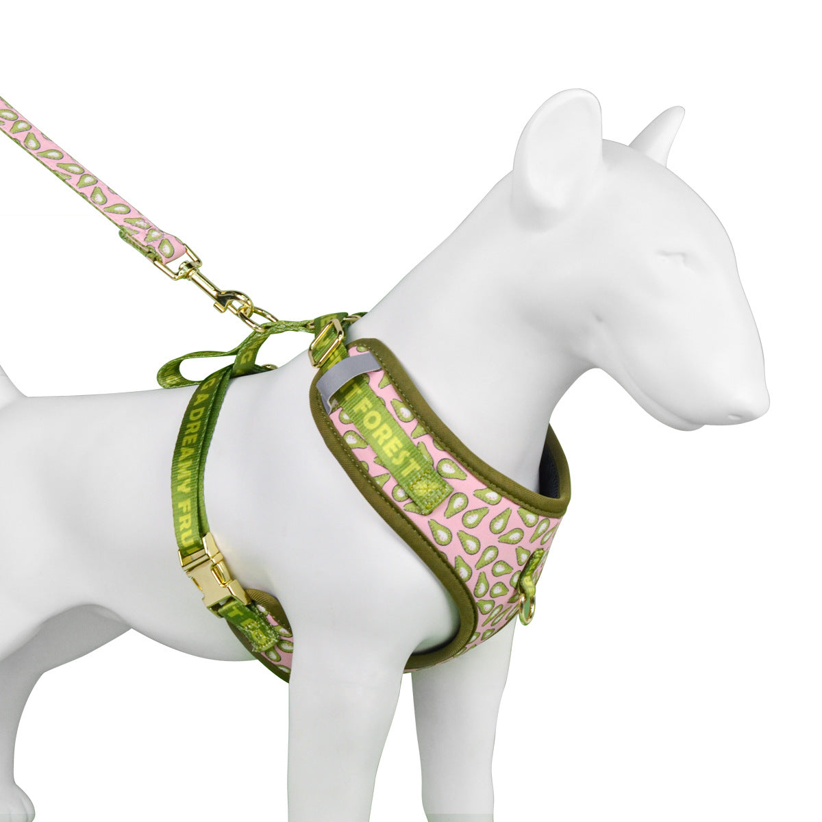 HKM-7781821 Medium and Large Pet Dog Chest and Back Harness with Multi-Color Options for Various Occasions