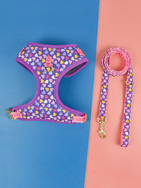 HKM-7781821 Medium and Large Pet Dog Chest and Back Harness with Multi-Color Options for Various Occasions