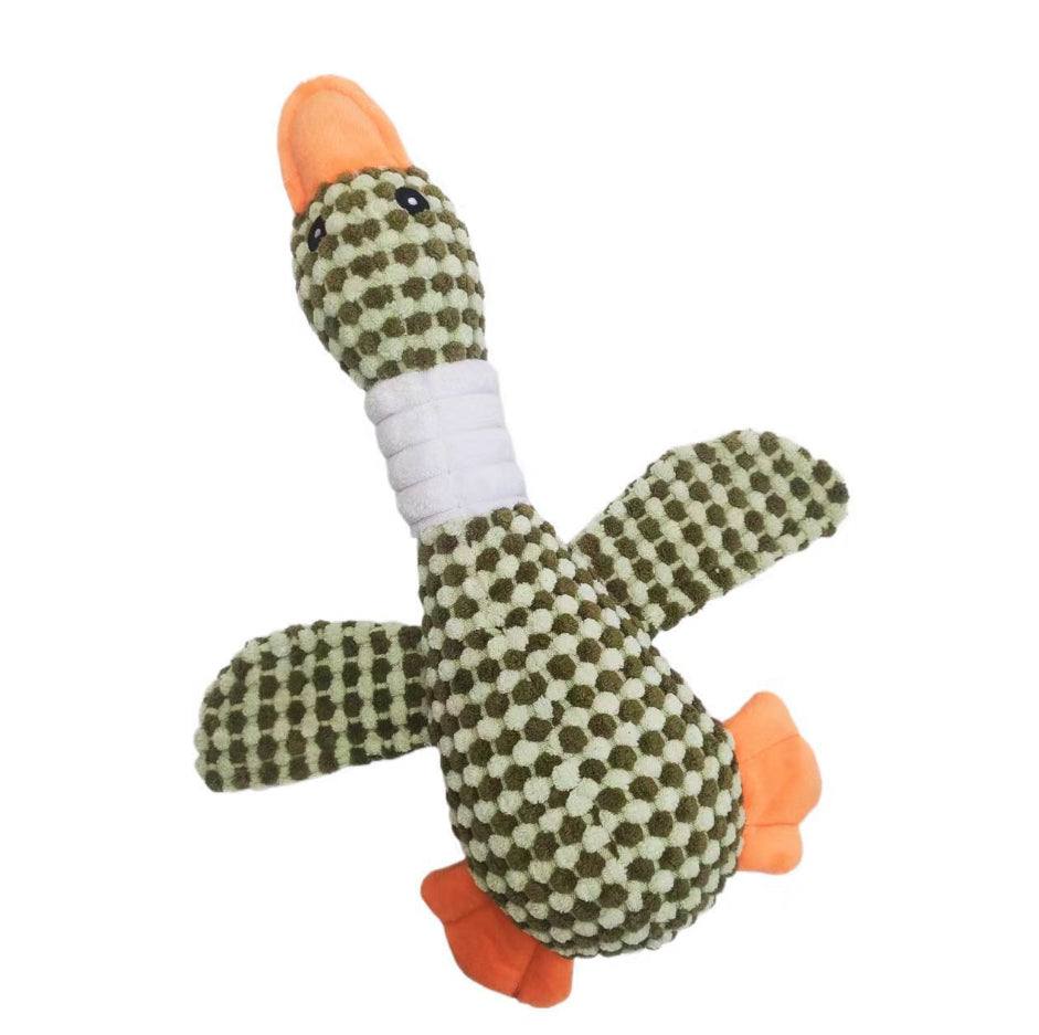 HKM-7782205 Pet Sound Plush Dog Toy for Molar Teeth Cleaning – Bite-resistant, Soft, Ideal for All Dogs