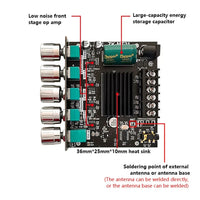 HKM-778323 2.1 Channel Subwoofer Amplifier Board with BT 5.0 - 50W x 2 + 100W Power Output