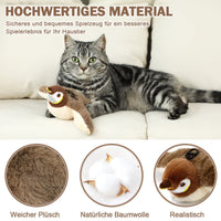 HKM-7783357 Interactive Automatic Cat Toy with Catnip - Rechargeable Bird Toy for Smart Play and Self-Entertainment