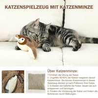HKM-7783357 Interactive Automatic Cat Toy with Catnip - Rechargeable Bird Toy for Smart Play and Self-Entertainment