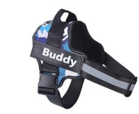 HKM-7787581 Personalized Breathable Dog Harness for Small to Medium Dogs and Cats