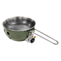 HKM-778835 Portable Butane Gas Stove with Integrated Pot – Windproof Camp Stove for Outdoor Cooking and Hiking