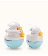 HKM-7789117 Colorful Orbital Ball Tumbler - Available in Blue, Purple, and Pink, Sizes: 10CM x 13CM & 12CM x 16CM
