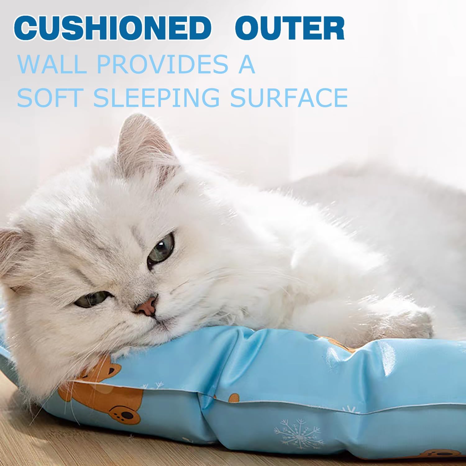 HKM-7789757 Cooling Pet Mat for Cats and Dogs - Soft and Comfortable Cushion for Summer Use