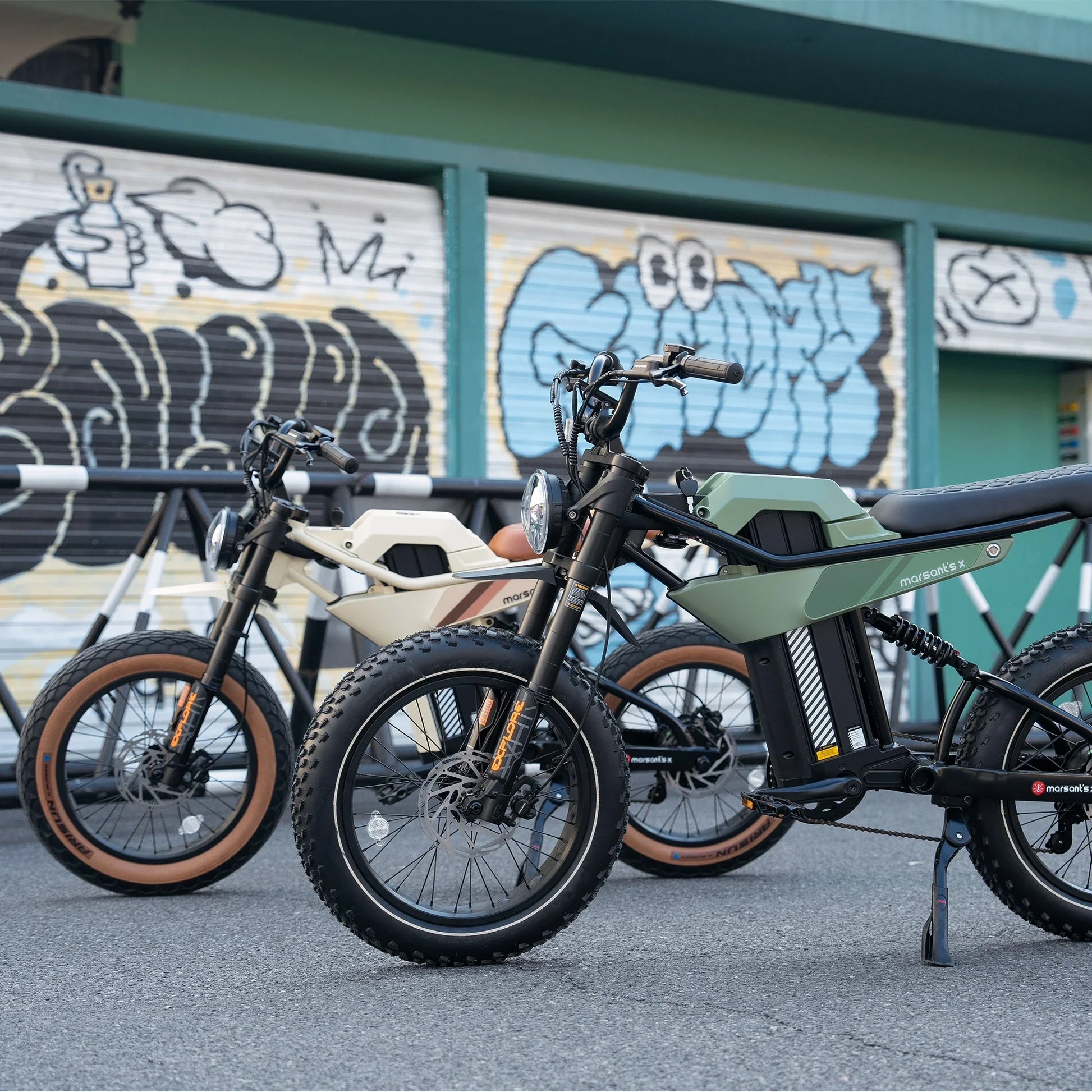 HKM-779027 Electric Double Suspension Fat Tire Bike with 48V 20Ah Battery and Torque Sensor