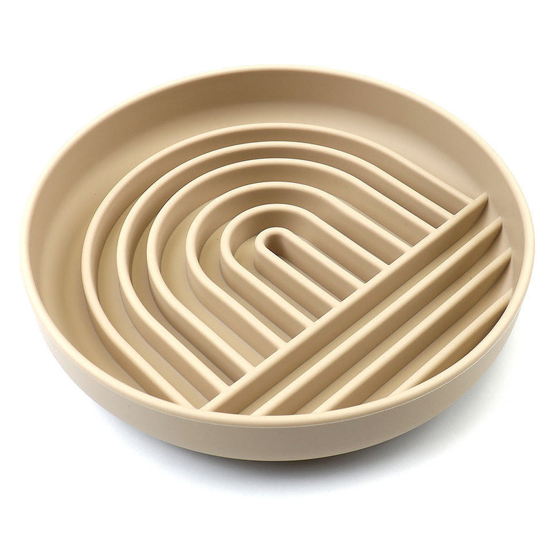 HKM-7791549 Silicone Slow Feeder Bowl for Dogs and Puppies - Reduces Gulping and Supports Digestive Health