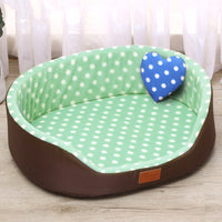HKM-7792317 Reversible Soft Cotton Pet Cushion - Cozy and Skin-Friendly Mat for Dogs and Cats