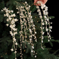 HKM-779283 Acrylic White Crystal Twig Branch Christmas Decoration - Multiple Styles Available