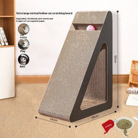 HKM-7794237 Vertical Cat Scratch Board - Wear-Resistant and Scratch-Resistant Corrugated Paper Options in Multiple Sizes