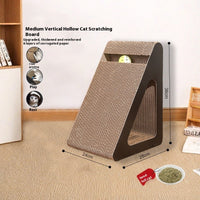 HKM-7794237 Vertical Cat Scratch Board - Wear-Resistant and Scratch-Resistant Corrugated Paper Options in Multiple Sizes