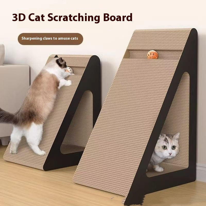 HKM-7794237 Vertical Cat Scratch Board - Wear-Resistant and Scratch-Resistant Corrugated Paper Options in Multiple Sizes