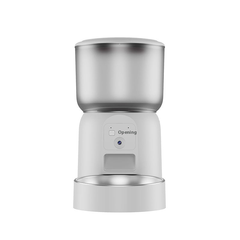 HKM-7799997 Automatic Pet Feeder with Monitoring and Moisture-Proof Design for Dogs and Cats