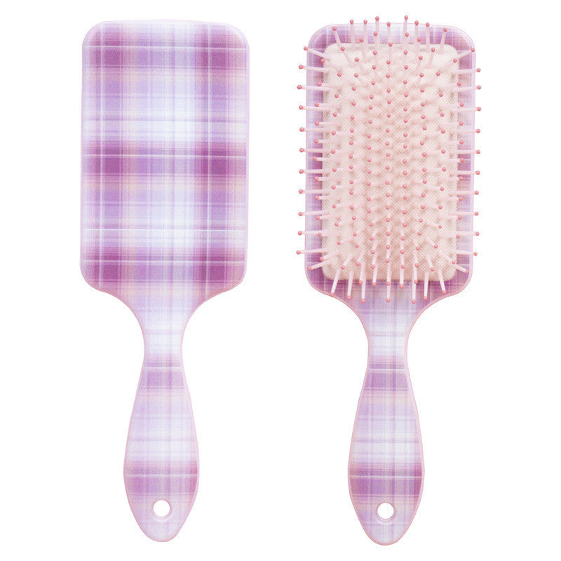 HKM-780051 Air Cushion Plastic Comb for Scalp Massage and Hair Smoothing - Various Colors Available