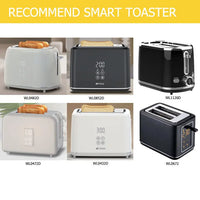 HKM-780371 Smart Touch Screen Toaster - 1080W Dual Slice Design for Perfect Toasting
