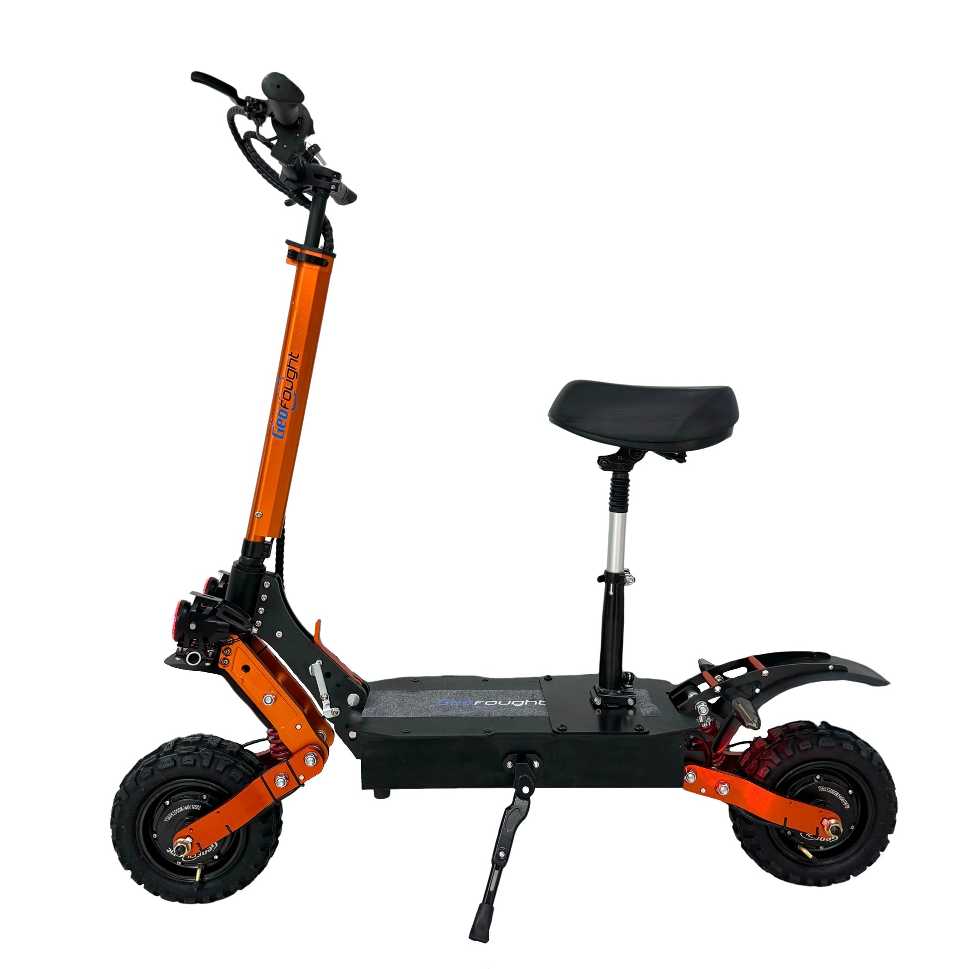 HKM-780499 60V 6000W Dual Motor Electric Scooter with 30Ah Battery, Foldable, Dual Suspension, Waterproof, 150kg Load Capacity
