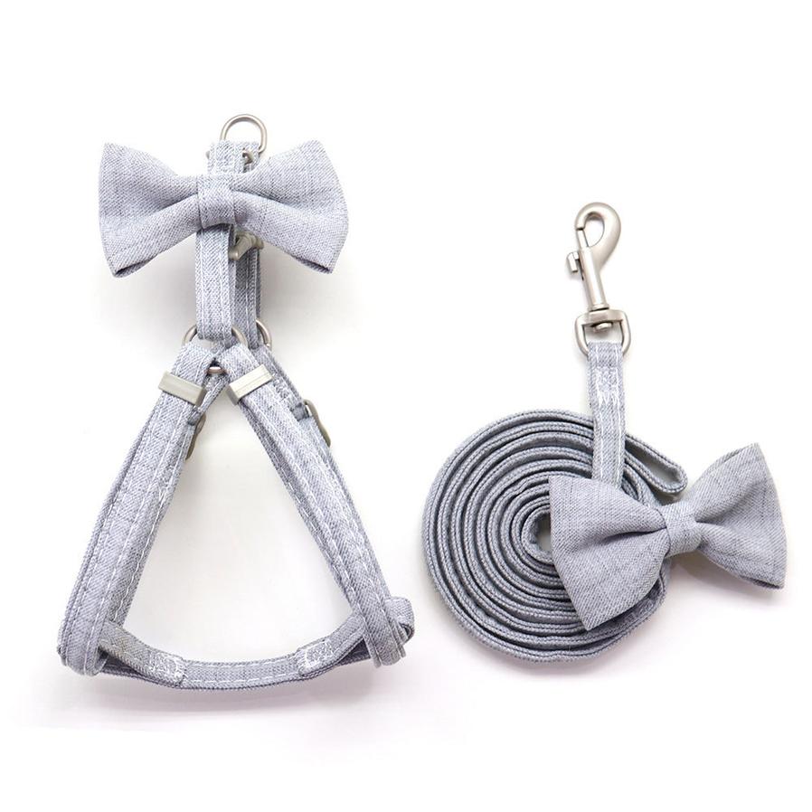 HKM-780499 Durable Polyester Traction Belt for Small and Medium Dogs, Adjustable Neck and Bust Sizes