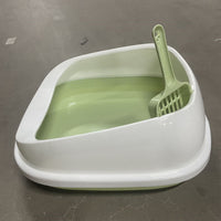 HKM-7805245 Compact Cat Litter Box for Easy Cleanup and Efficient Space Saving