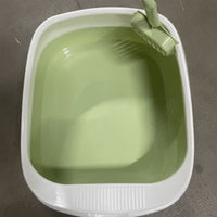 HKM-7805245 Compact Cat Litter Box for Easy Cleanup and Efficient Space Saving
