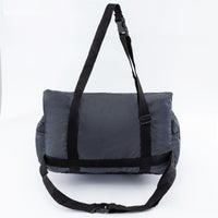 HKM-7806013 Stylish Dark Grey Cat and Dog Kennel - Comfortable Cloth Pet Seat 55cm x 50cm x 32cm