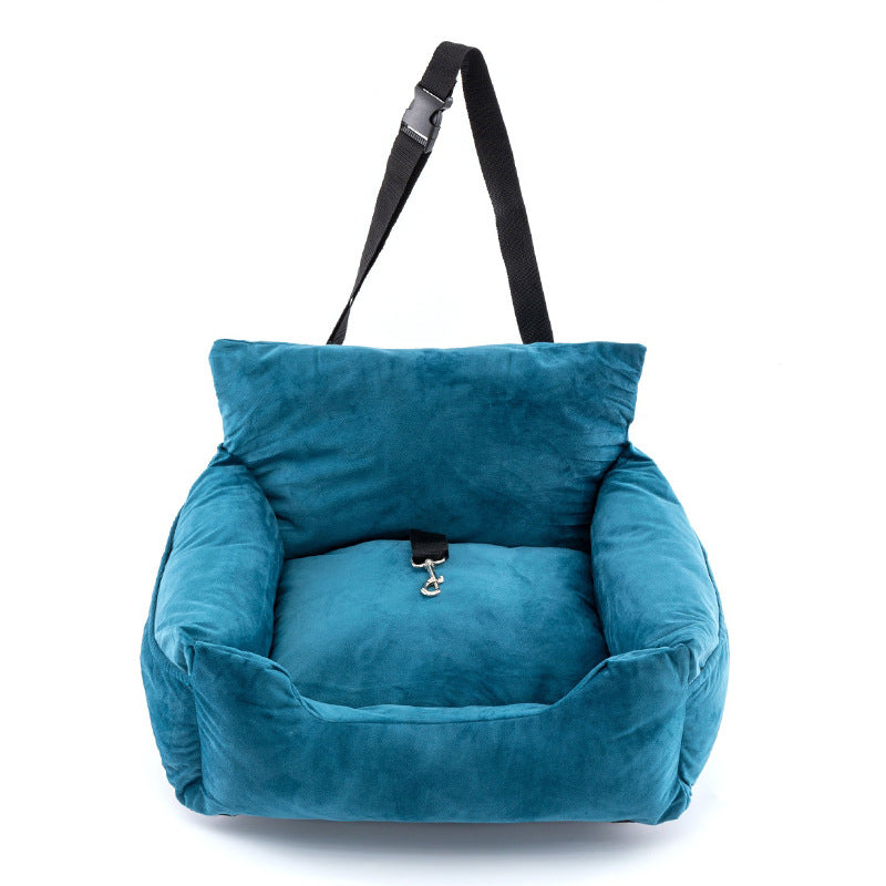 HKM-7806013 Stylish Dark Grey Cat and Dog Kennel - Comfortable Cloth Pet Seat 55cm x 50cm x 32cm