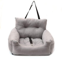HKM-7806013 Stylish Dark Grey Cat and Dog Kennel - Comfortable Cloth Pet Seat 55cm x 50cm x 32cm