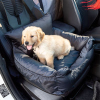 HKM-7806013 Stylish Dark Grey Cat and Dog Kennel - Comfortable Cloth Pet Seat 55cm x 50cm x 32cm