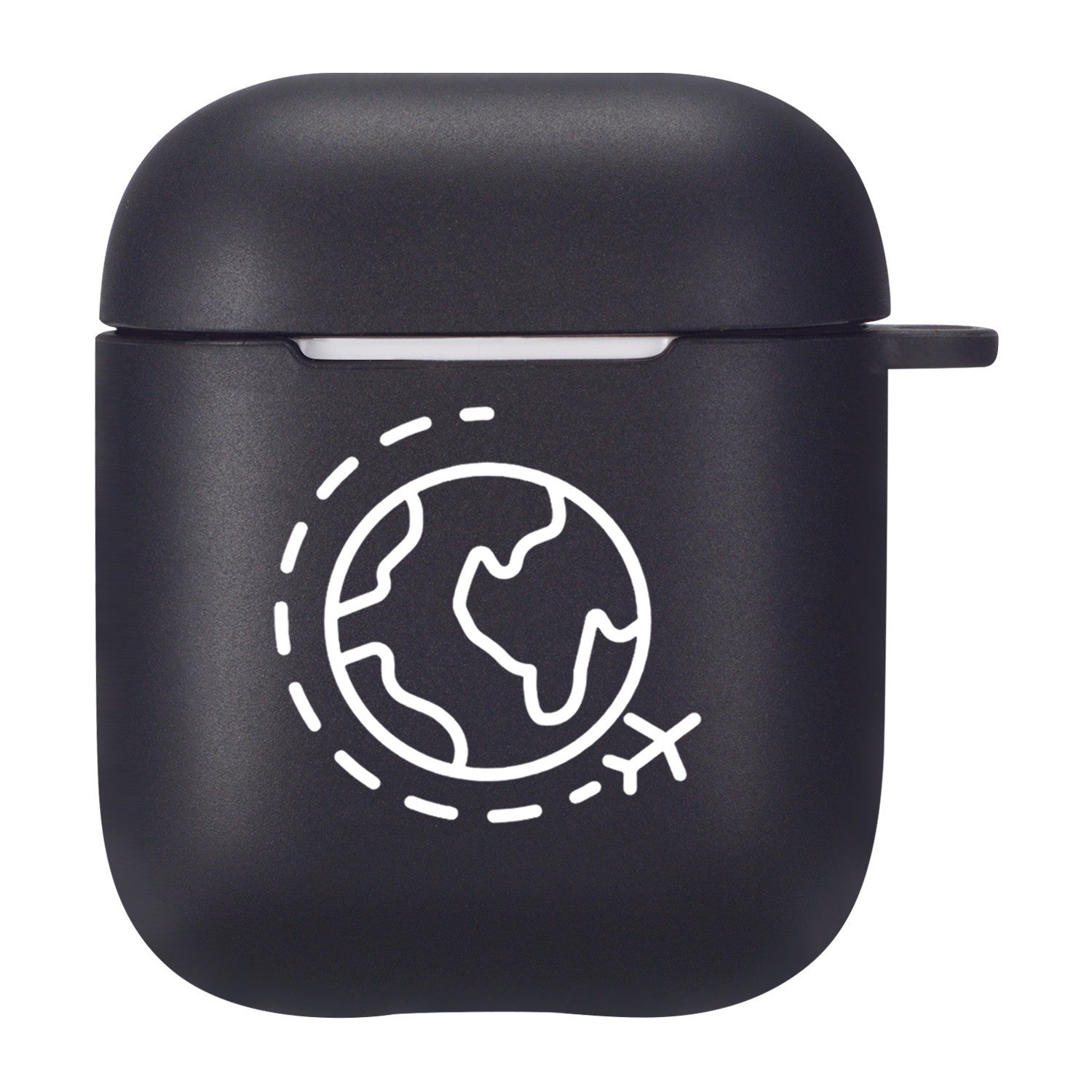 HKM-780819 TPU Silicone Flip Case Compatible with AirPods 2nd Generation - Stylish and Simple Design