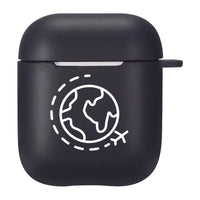 HKM-780819 TPU Silicone Flip Case Compatible with AirPods 2nd Generation - Stylish and Simple Design