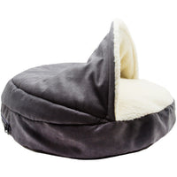 HKM-7809597 Removable Cat Nest and Kennel with Suede and Lambskin, Waterproof Design, Multiple Sizes Available