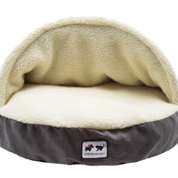 HKM-7809597 Removable Cat Nest and Kennel with Suede and Lambskin, Waterproof Design, Multiple Sizes Available
