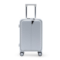 HKM-781011 Lightweight Cabin Trolley Suitcase with Laptop Compartment and Cup Holder