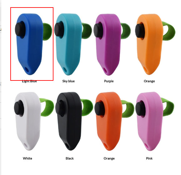 HKM-7810365 Hand-Activated Clicker Training Tool for Dog Obedience - Multiple Colors Available