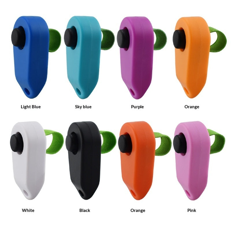 HKM-7810365 Hand-Activated Clicker Training Tool for Dog Obedience - Multiple Colors Available