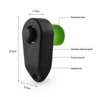 HKM-7810365 Hand-Activated Clicker Training Tool for Dog Obedience - Multiple Colors Available